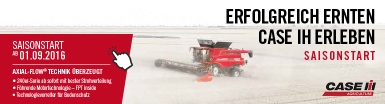 CASE IH - Saisonstart 2016