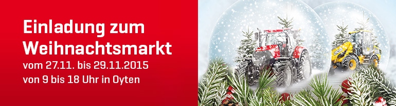 Einladung zum Weihnachtsmarkt