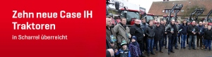 Zehn neue Case IH Traktoren in Scharrel überreicht  