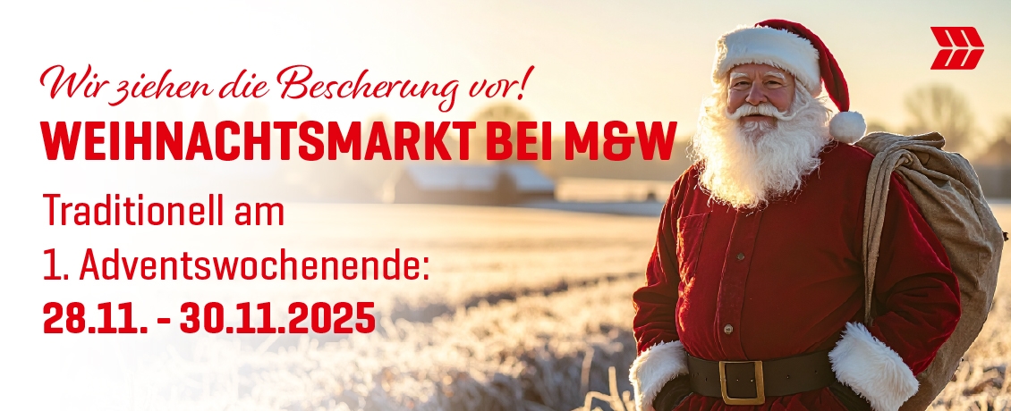 Wir ziehen die Bescherung vor! Weihnachtsmarkt bei Mager &amp; Wedemeyer