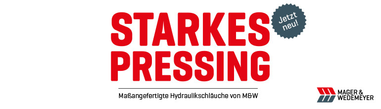 Maßangefertigte Hydraulikschläuche von M&amp;W